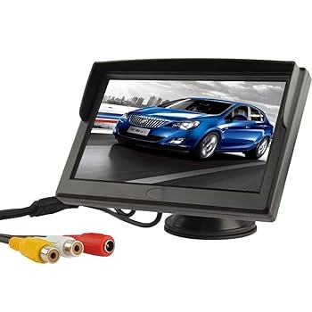 Amazon | 5インチ オンダッシュモニター 映像入力2系統 TFT